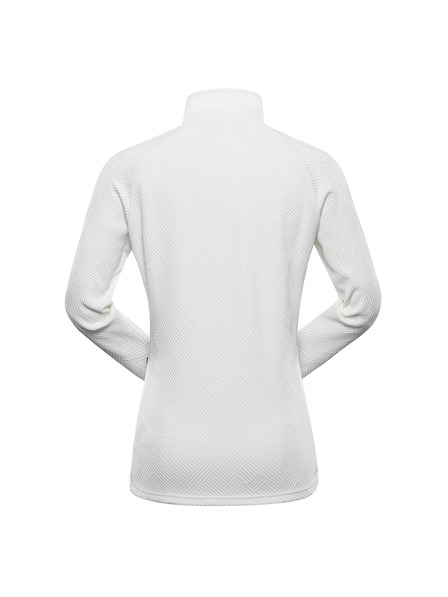 ALPINE PRO Ženska topla mikina ALPINE PRO DOZERA 2 white