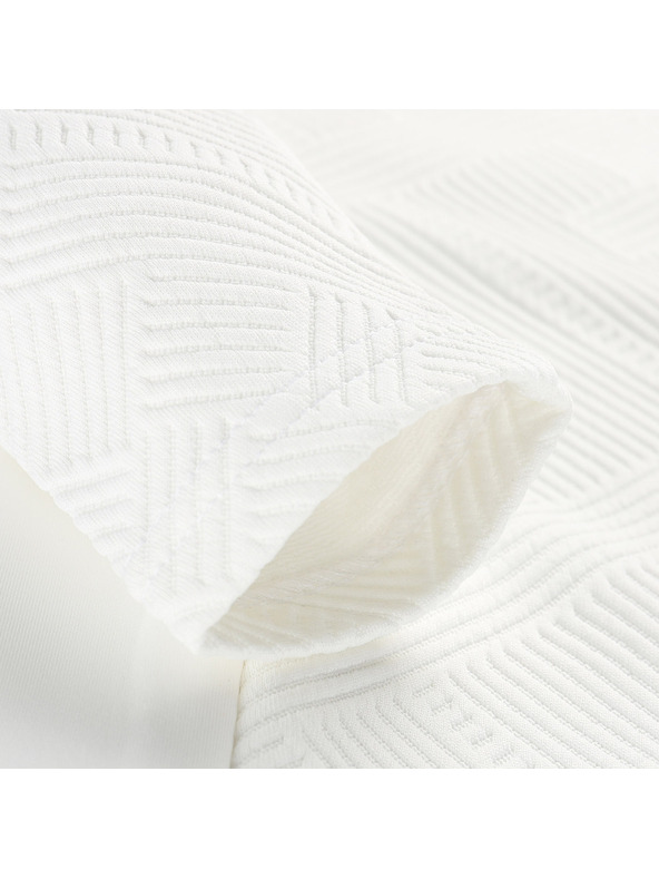 ALPINE PRO Ženska topla mikina ALPINE PRO DOZERA 2 white