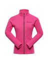 ALPINE PRO Ženska topla dukserica ALPINE PRO DOZERA 2 fuchsia fedora