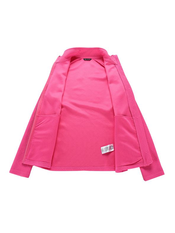 ALPINE PRO Ženska topla dukserica ALPINE PRO DOZERA 2 fuchsia fedora