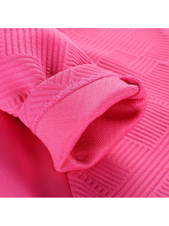 ALPINE PRO Ženska topla dukserica ALPINE PRO DOZERA 2 fuchsia fedora