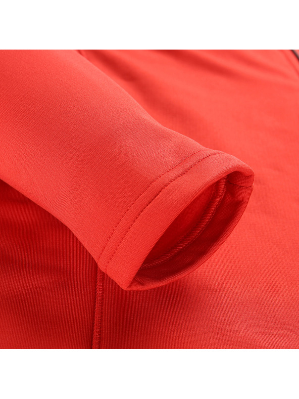 ALPINE PRO Ženska flis mikina ALPINE PRO GETTA 2 olympic red