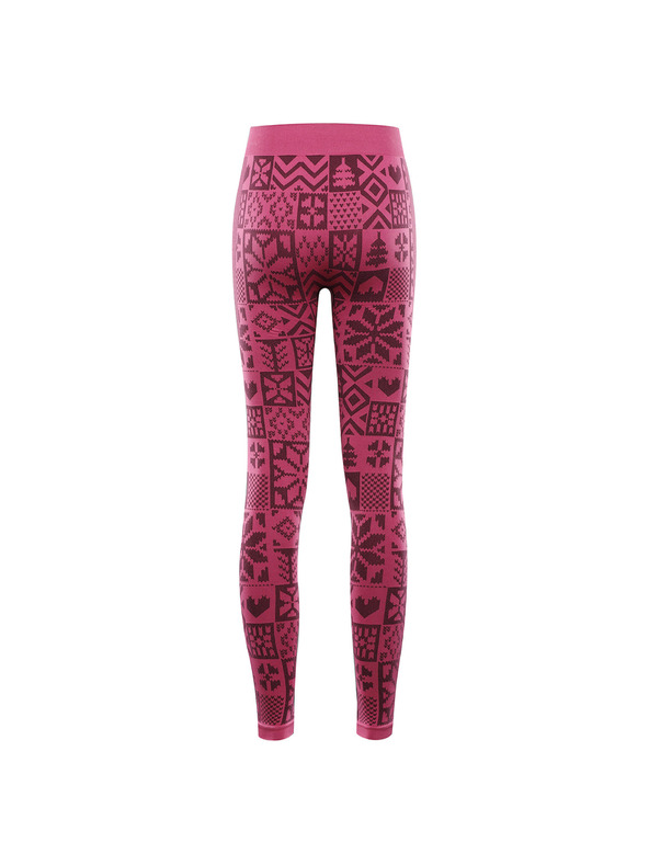 ALPINE PRO Žensko funkcionalno rublje - hlače ALPINE PRO LESSA fuchsia fedora