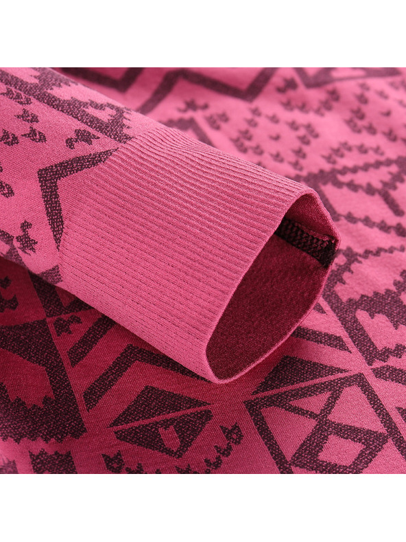 ALPINE PRO Žensko funkcionalno rublje - majica ALPINE PRO SEAMA fuchsia fedora