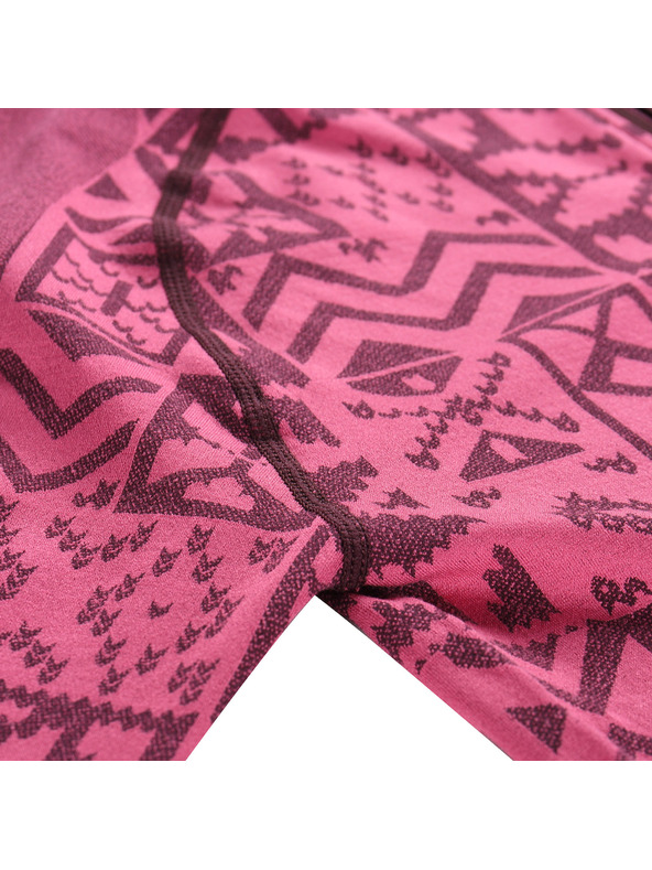 ALPINE PRO Žensko funkcionalno rublje - majica ALPINE PRO SEAMA fuchsia fedora