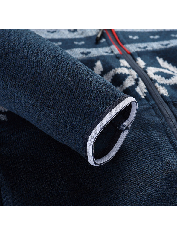 ALPINE PRO Ženski topli pulover s kapuljačom ALPINE PRO NORESA moonlit ocean varijanta pa