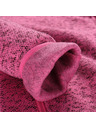 ALPINE PRO Ženski topli pulover na patent ALPINE PRO ZEGA 2 fuchsia fedora