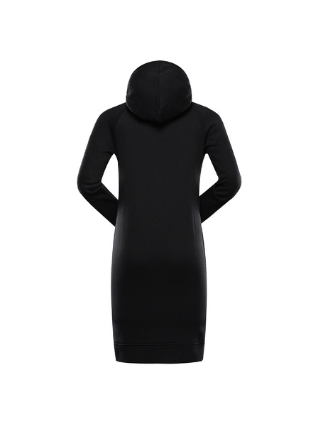 ALPINE PRO Ženske dukseve haljine ALPINE PRO OLEBA black