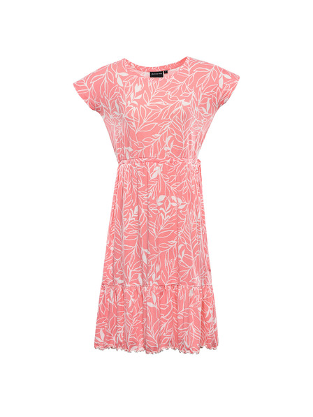 ALPINE PRO Ženske ljetne haljine ALPINE PRO DEREFA georgia peach varijanta pb