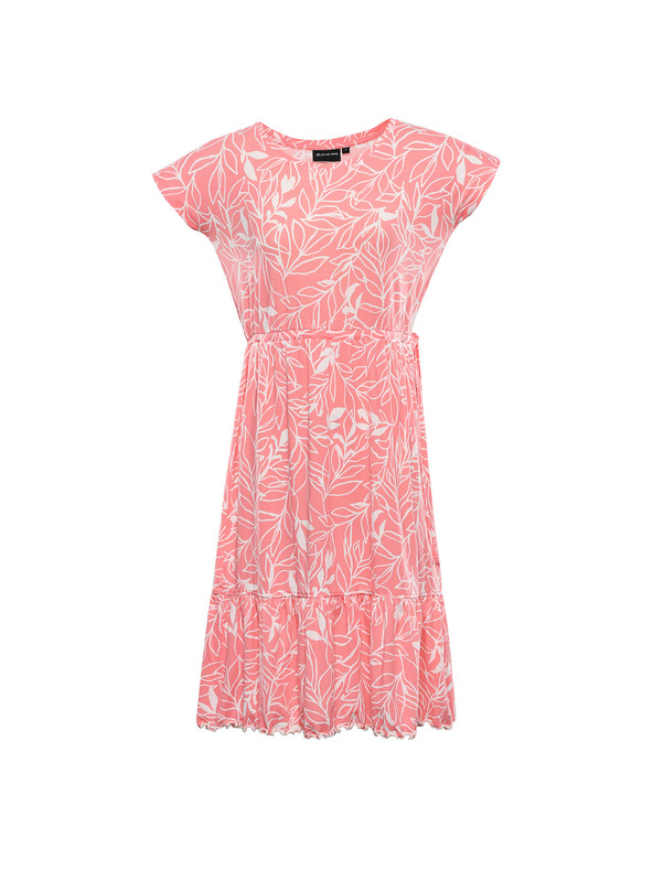 ALPINE PRO Ženske ljetne haljine ALPINE PRO DEREFA georgia peach varijanta pb