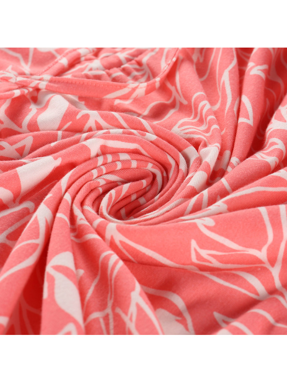 ALPINE PRO Ženske ljetne haljine ALPINE PRO DEREFA georgia peach varijanta pb