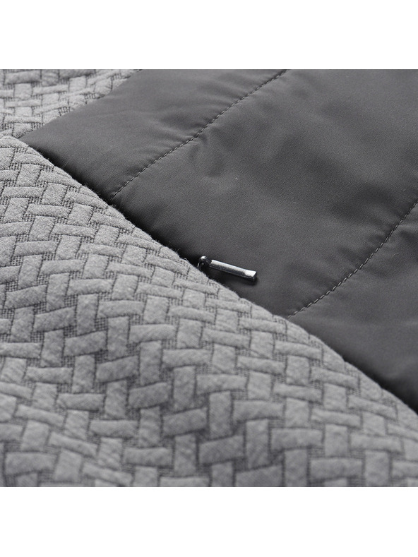 ALPINE PRO Ženske haljine s toplom podstavom hi-therm ALPINE PRO OLWA dk.true gray