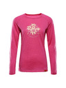 ALPINE PRO Ženska majica od merino vune ALPINE PRO MERENA fuchsia fedora varijanta pa