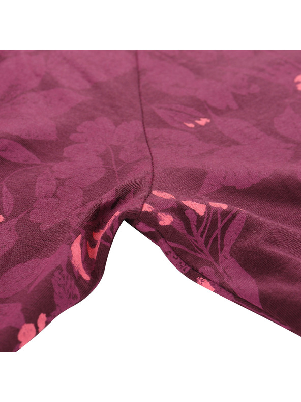 ALPINE PRO Ženska majica od organske pamuke ALPINE PRO GRETTA winetasting varijanta pa