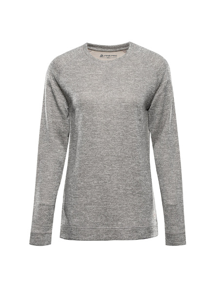 ALPINE PRO Ženska majica dugih rukava ALPINE PRO BREKA shifting sand