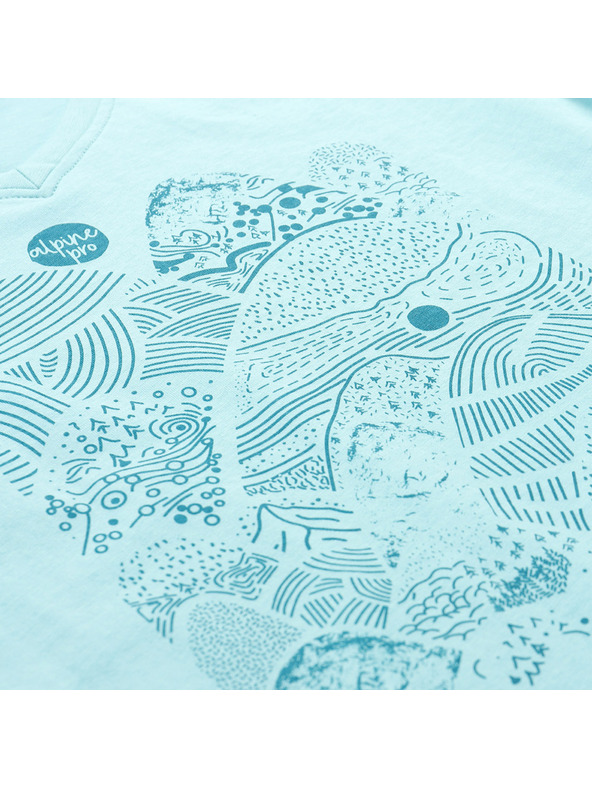 ALPINE PRO Ženska funkcionalna majica s cool-dry ALPINE PRO GREMA 2 limpet shell varijanta pb