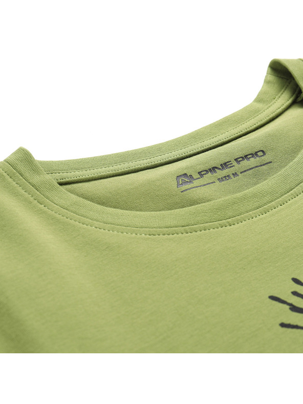 ALPINE PRO Ženska pamučna majica ALPINE PRO MOROLA turtle green varijanta pa