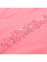 ALPINE PRO Ženska majica od organske pamuke ALPINE PRO TERMESA 3 calypso coral varijanta pa