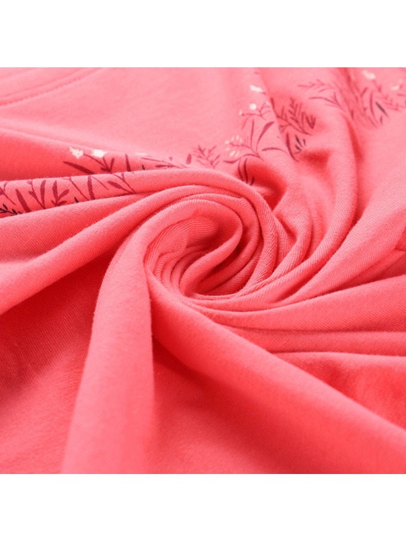 ALPINE PRO Ženska majica od organske pamuke ALPINE PRO TERMESA 3 calypso coral varijanta pa