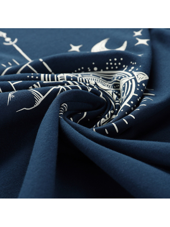 ALPINE PRO Ženska pamučna majica ALPINE PRO MOROLA moonlit ocean varijanta pb