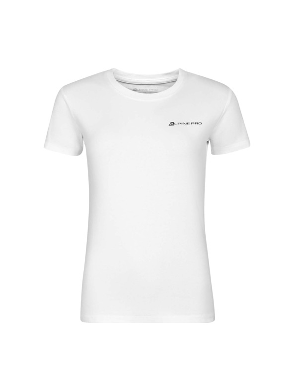 ALPINE PRO Ženska pamučna majica sa fine pamuku ALPINE PRO FRABA white