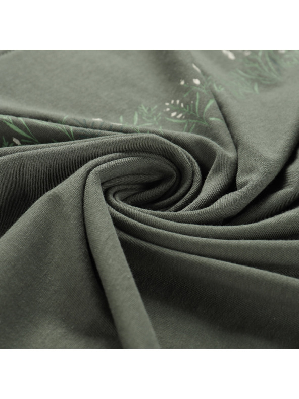 ALPINE PRO Ženska majica od organske pamuke ALPINE PRO TERMESA 3 petrol varijanta pa