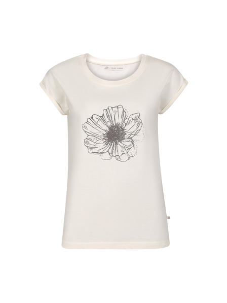 ALPINE PRO Ženska majica od nemršljivog materijala ALPINE PRO NOGERA creme varijanta pb