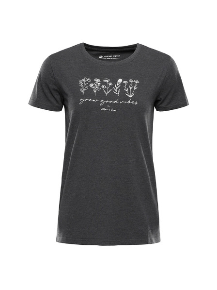 ALPINE PRO Ženska pamučna majica ALPINE PRO MOROLA dk. true gray varijanta pc