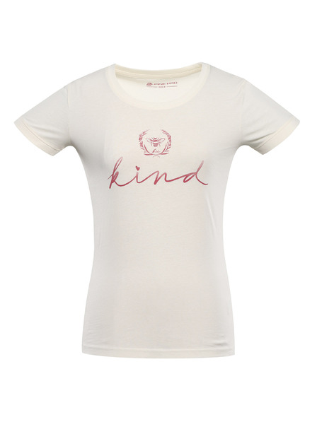 ALPINE PRO Ženska majica od organske pamuke ALPINE PRO TERMESA 2 creme varijanta pb