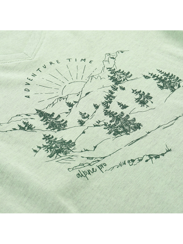 ALPINE PRO Ženska funkcionalna majica s cool-dry ALPINE PRO GREMA 2 pistachio varijanta pa