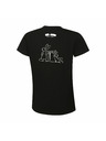 ALPINE PRO Ženska pamučna majica bob a bobek ALPINE PRO BOBBA black