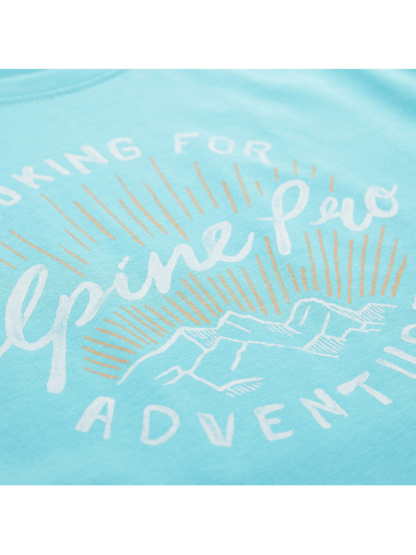 ALPINE PRO Ženska pamučna majica ALPINE PRO UNEGA 8 curacao varijanta pg