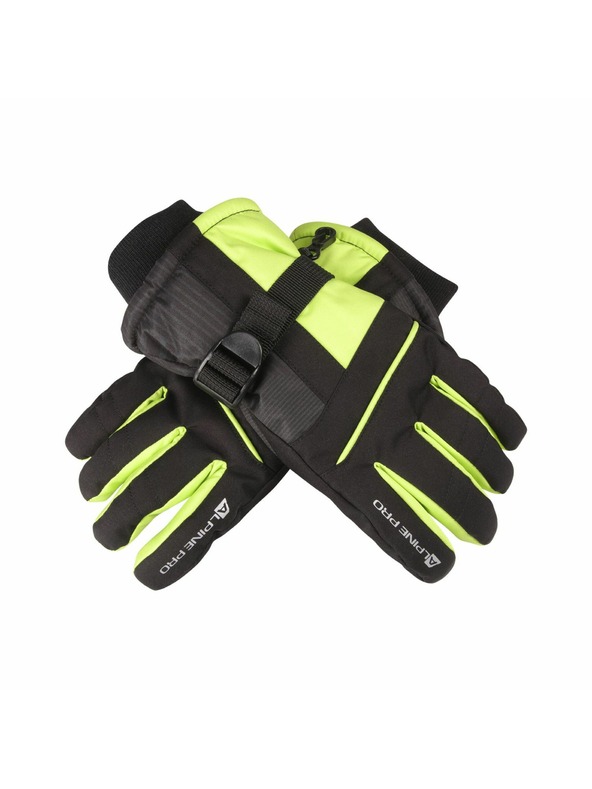 ALPINE PRO Dječje rukavice s membranom ptx ALPINE PRO LORDO 2 black
