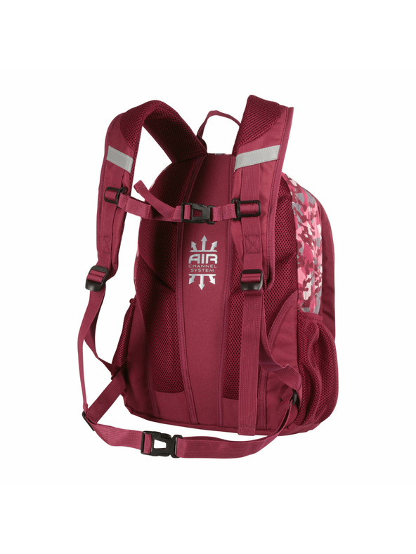 ALPINE PRO Dječji školski ruksak sa svjetlećim logom 25l ALPINE PRO NERAX anemone