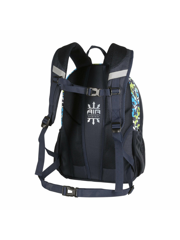 ALPINE PRO Dječji školski ruksak sa svjetlećim logom 25l ALPINE PRO NERAX mood indigo