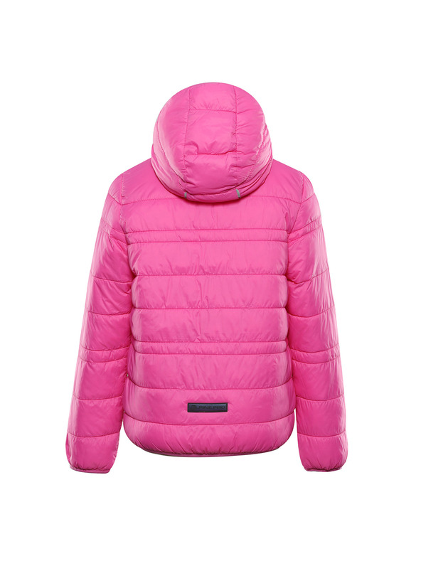 ALPINE PRO Dječja obostrana hi-therm jakna ALPINE PRO DOUWO fuchsia fedora varijanta pb
