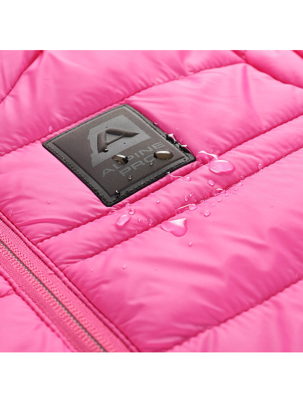 ALPINE PRO Dječja obostrana hi-therm jakna ALPINE PRO DOUWO fuchsia fedora varijanta pb