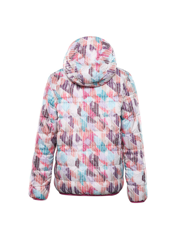 ALPINE PRO Dječja obostrana hi-therm jakna ALPINE PRO DOUWO fuchsia fedora varijanta pb