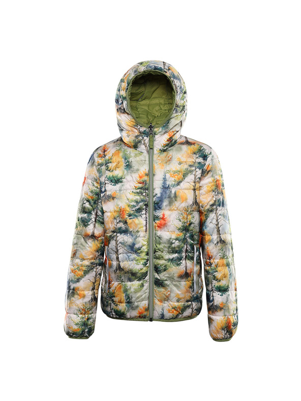 ALPINE PRO Dječja obostrana hi-therm jakna ALPINE PRO DOUWO turtle green varijanta pe