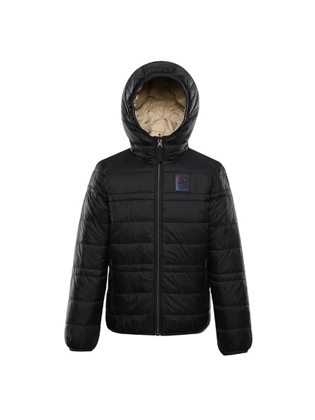 ALPINE PRO Dječja obostrana hi-therm jakna ALPINE PRO DOUWO black