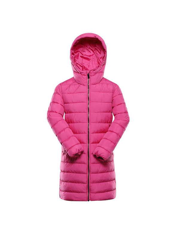 ALPINE PRO Dječja zimska ultra lagana jakna ALPINE PRO DEFRO fuchsia fedora