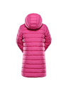 ALPINE PRO Dječja zimska ultra lagana jakna ALPINE PRO DEFRO fuchsia fedora