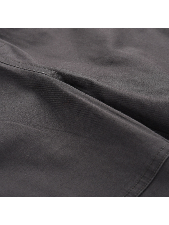 ALPINE PRO Dječje pamučne hlače ALPINE PRO ZAMENO dk.true gray