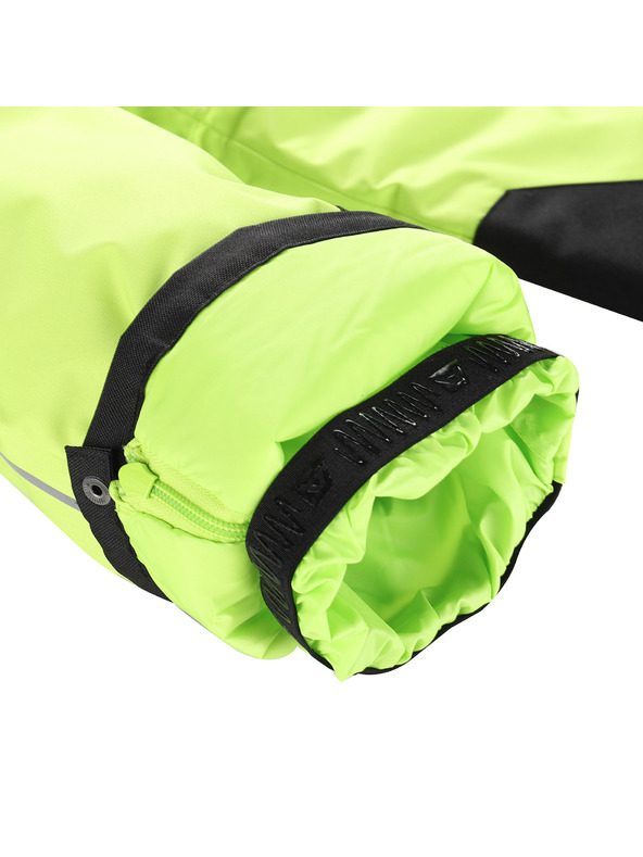 ALPINE PRO Dječje skijaške hlače s PTX snow membranom ALPINE PRO EDESO 2 acid lime