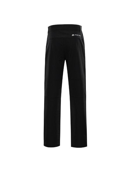 ALPINE PRO Dječje softshell hlače - vodootporna završna obrada ALPINE PRO ATEMO black