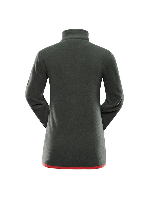 ALPINE PRO Dječja topla majica od mikroflisa ALPINE PRO SIUSO 3 petrol