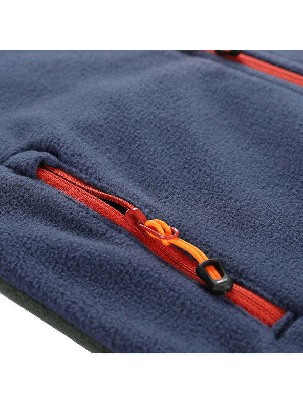 ALPINE PRO Dječja topla majica od mikroflisa ALPINE PRO SIUSO 3 petrol