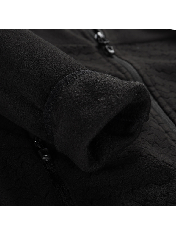 ALPINE PRO Dječja topla majica od mikroflisa ALPINE PRO SIUSO 3 black