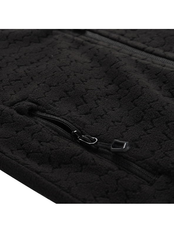 ALPINE PRO Dječja topla majica od mikroflisa ALPINE PRO SIUSO 3 black