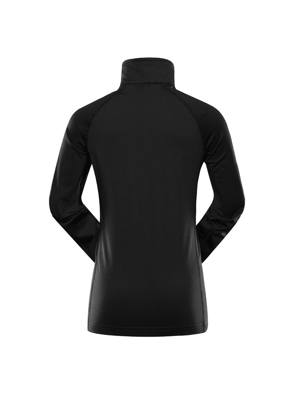 ALPINE PRO Dječja brzo sušeća majica sa prostretch ALPINE PRO QUERTO 2 black